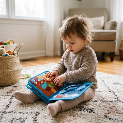 Noah's Ark Learning Busy Book for Toddlers