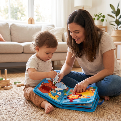 Noah's Ark Learning Busy Book for Toddlers