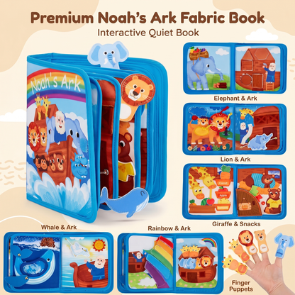 Noah's Ark Learning Busy Book for Toddlers