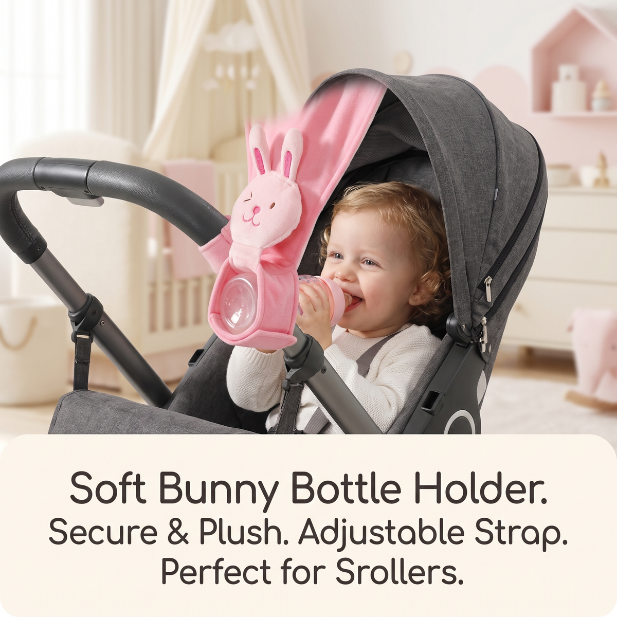 Adjustable Baby Bottle Holder – Hands Free Feeding