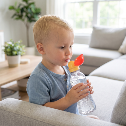 Universal Silicone Bottle Straw Topper (2-pack) | Family Favourite