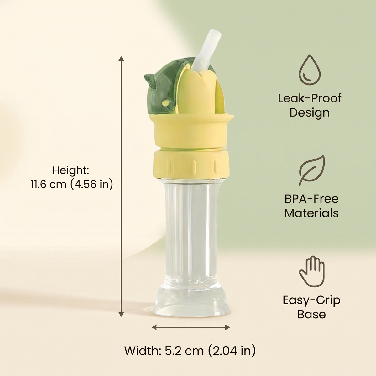 Universal Silicone Bottle Straw Topper (2-pack) | Family Favourite