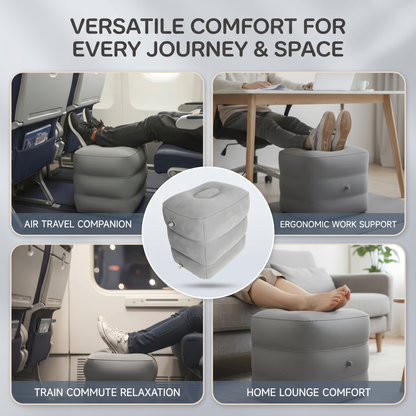 Inflatable Travel Foot Rest Cushion | Family Favourite