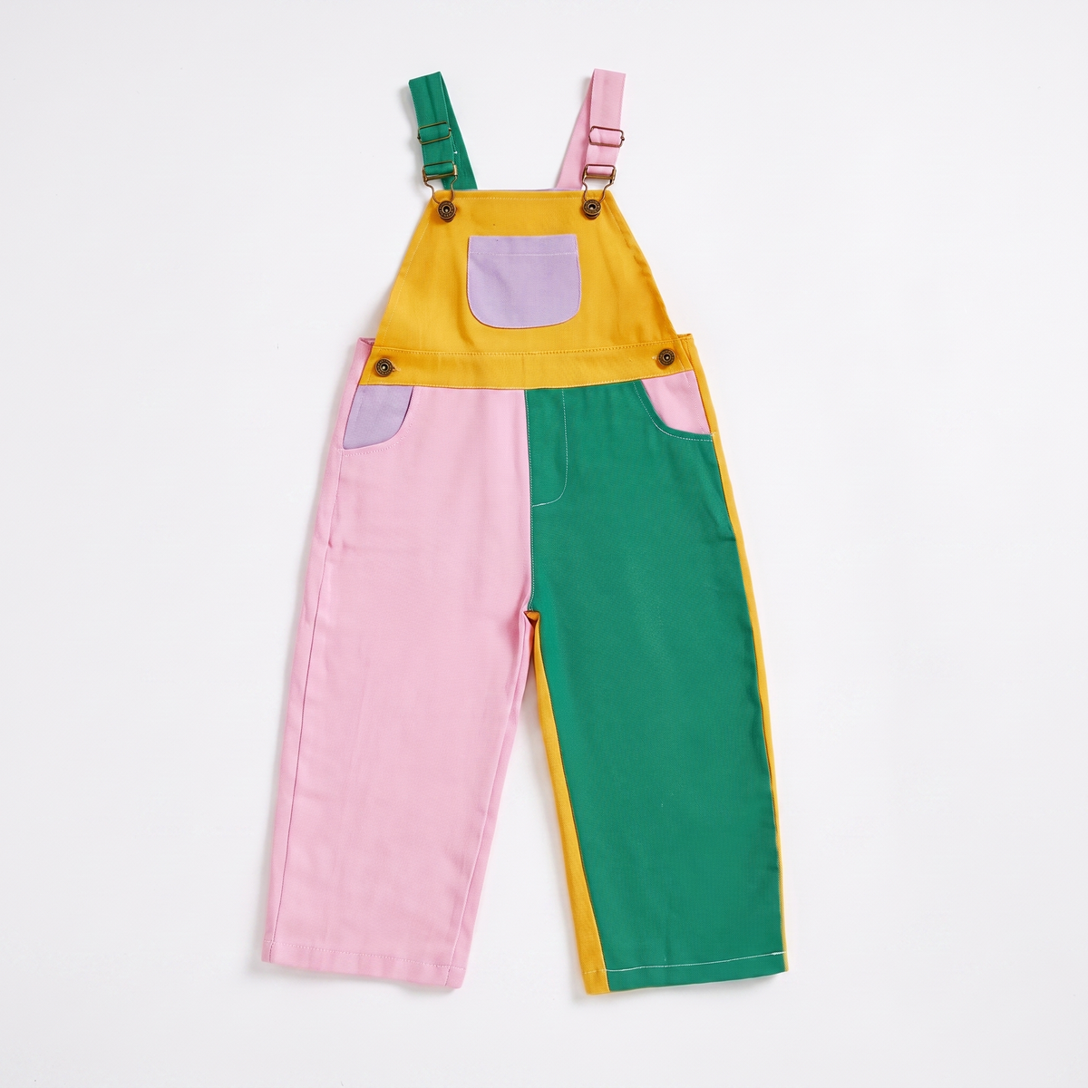 Comfortable Classic Denim Dungarees with Adjustable Straps