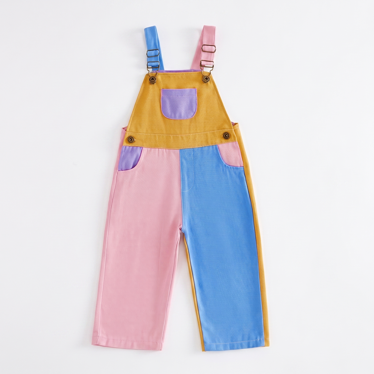 Comfortable Classic Denim Dungarees with Adjustable Straps