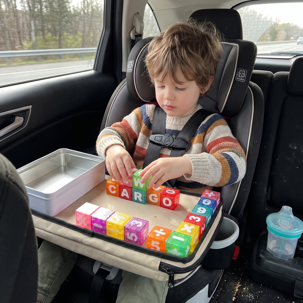 Magnetic Alphabet & Number Learning Blocks for Kids