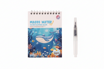 Reusable Magic Water Colouring Book for Kids