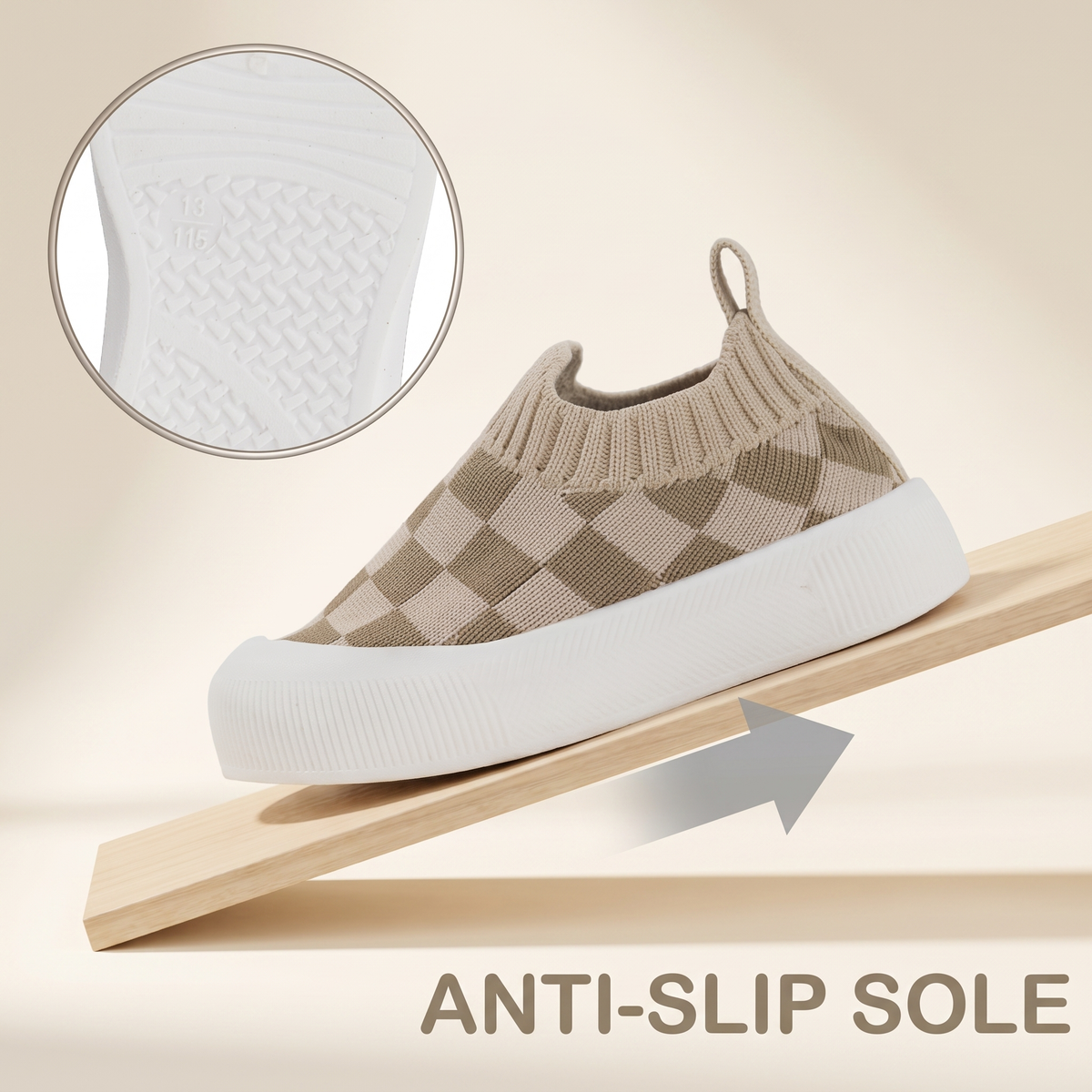 Comfortable Breathable Slip On First Walker Shoes