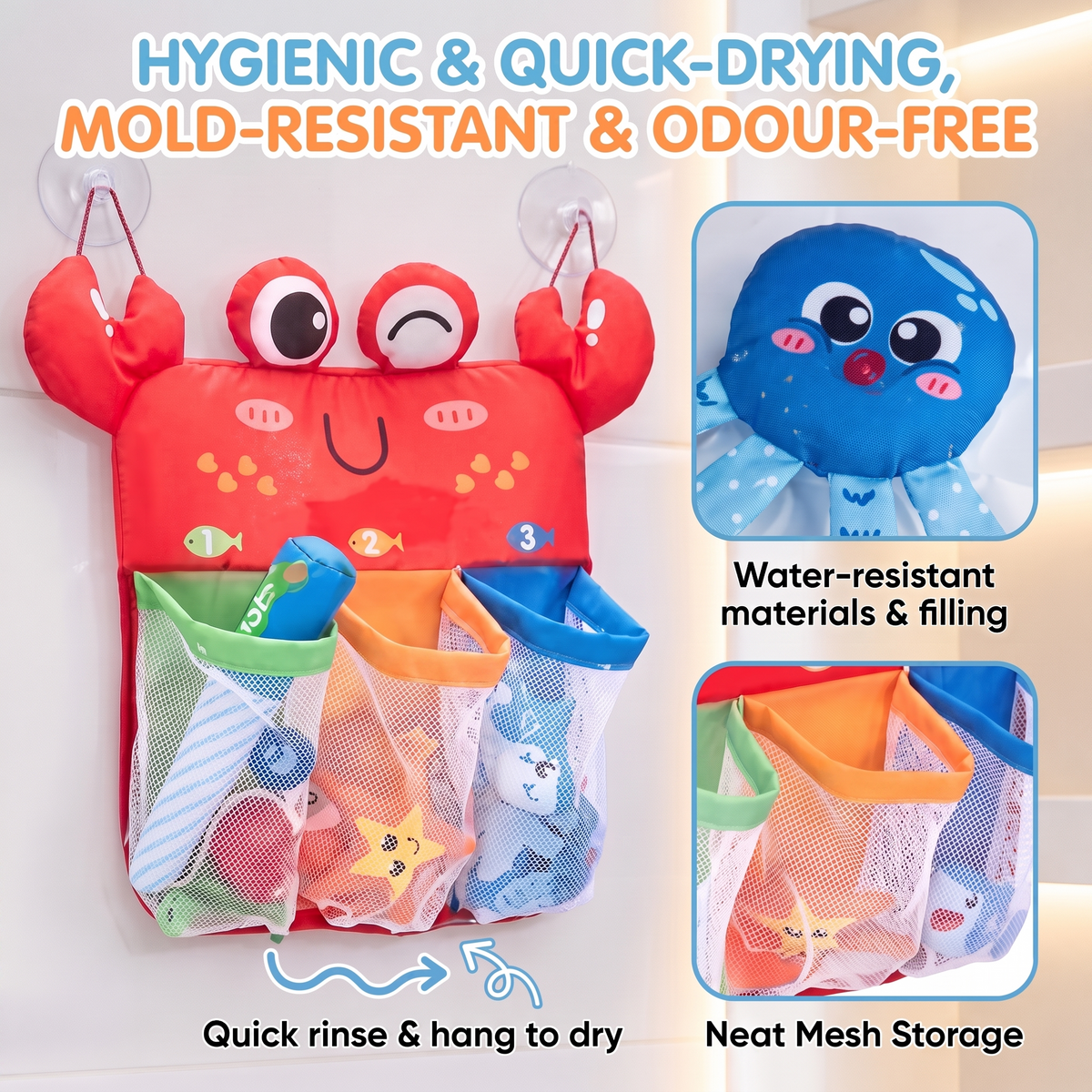 Interactive Magnetic Fishing Bath Toy Set