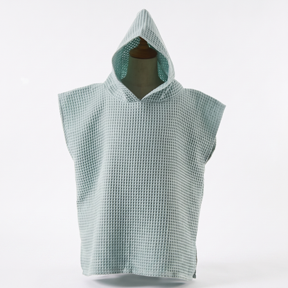 Kids Hooded Cotton Towel Poncho for Kids