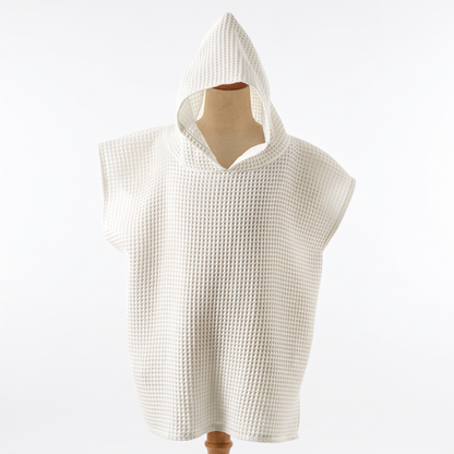Kids Hooded Cotton Towel Poncho for Kids