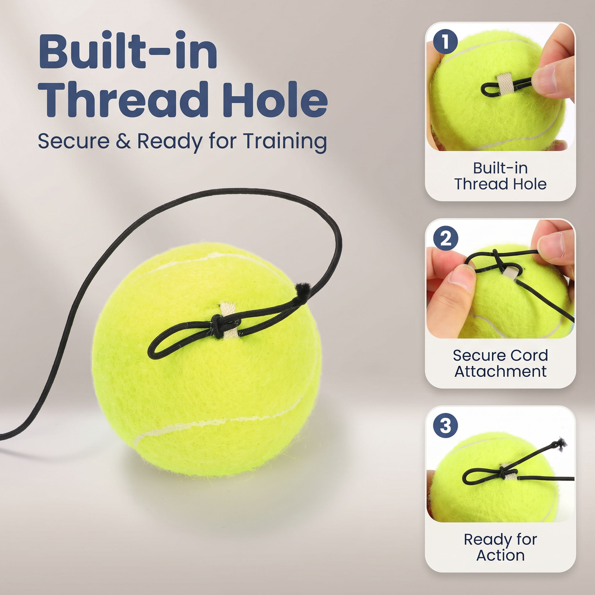 Tennis Trainer & Rebound Ball