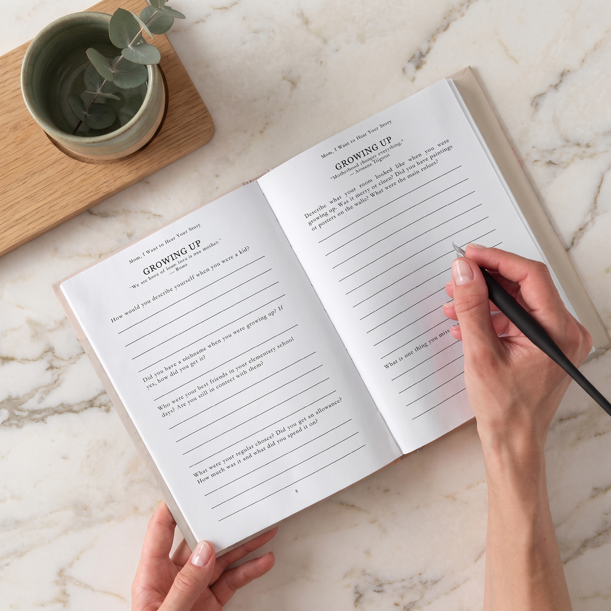 I Want To Have Your Story Keepsake Book | Family Favourite