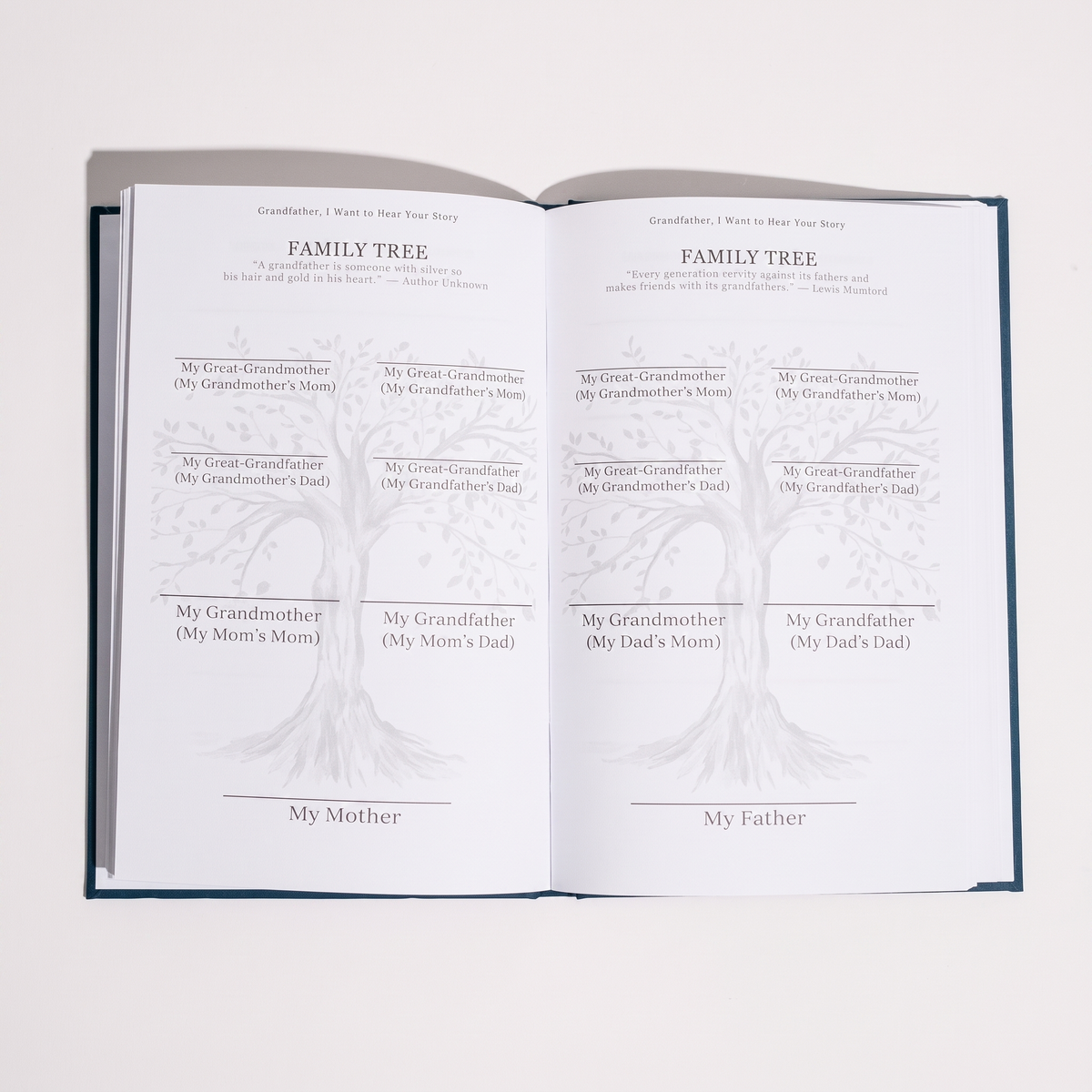 I Want To Have Your Story Keepsake Book | Family Favourite