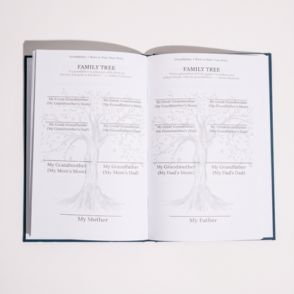 I Want To Have Your Story Keepsake Book | Family Favourite