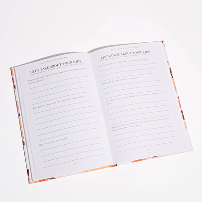 I Want To Have Your Story Keepsake Book | Family Favourite