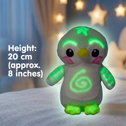 Interactive Magic Glow in the Dark Drawing Plush Toy