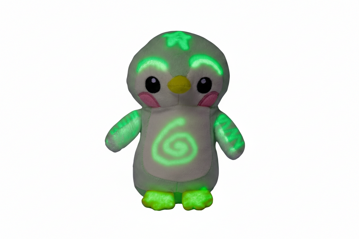 Interactive Magic Glow in the Dark Drawing Plush Toy