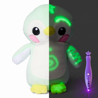 Interactive Magic Glow in the Dark Drawing Plush Toy