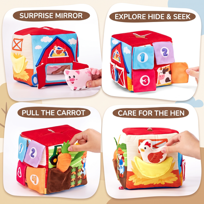 Farm Animal Sensory Tissue Box | Family Favourite