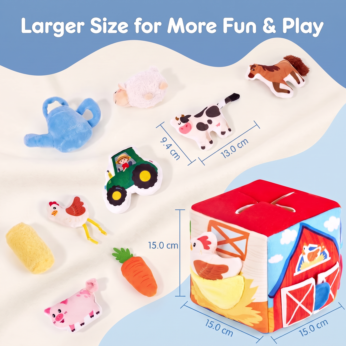 Farm Animal Sensory Tissue Box | Family Favourite