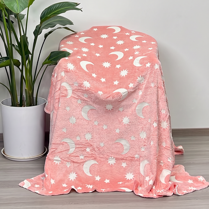 Glow in the Dark Star Cuddle Blanket | Family Favourite