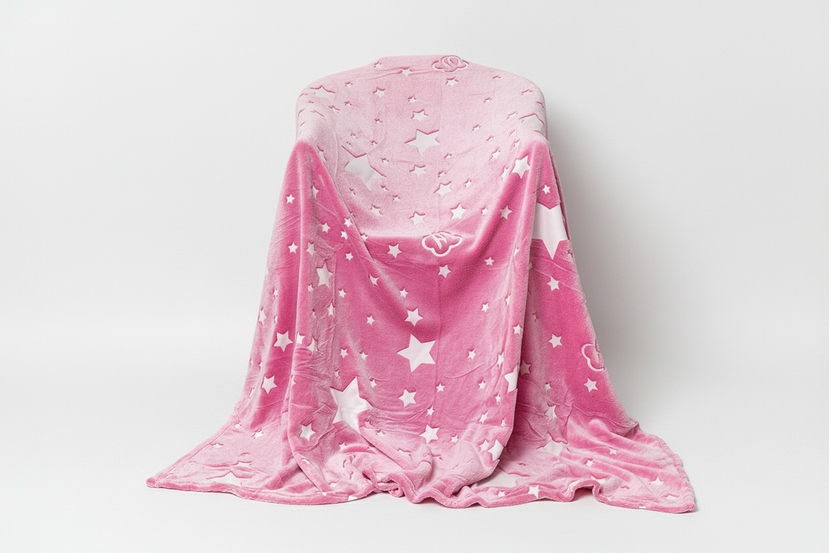 Glow in the Dark Star Cuddle Blanket | Family Favourite
