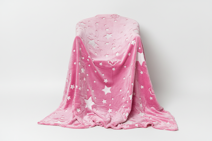 Glow in the Dark Star Cuddle Blanket | Family Favourite