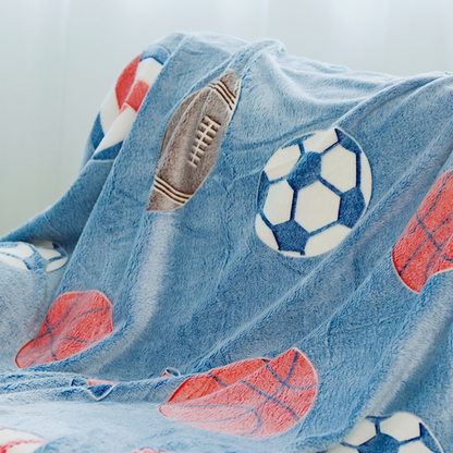 Glow in the Dark Star Cuddle Blanket | Family Favourite