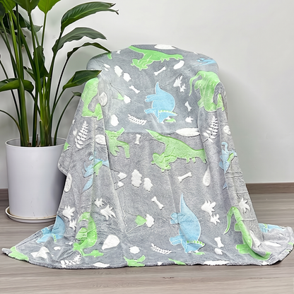 Glow in the Dark Star Cuddle Blanket | Family Favourite