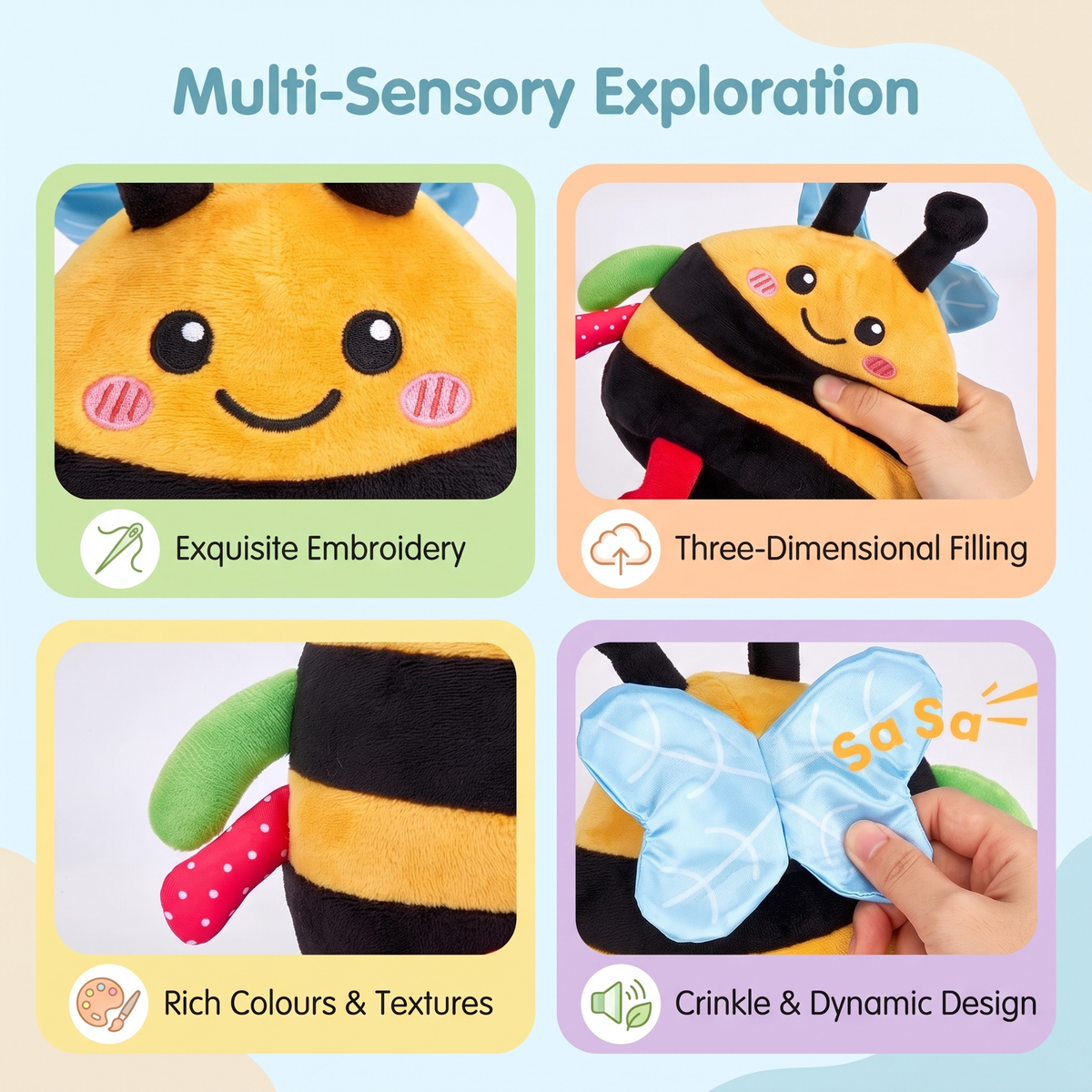 Interactive Musical Dancing Bee Toy