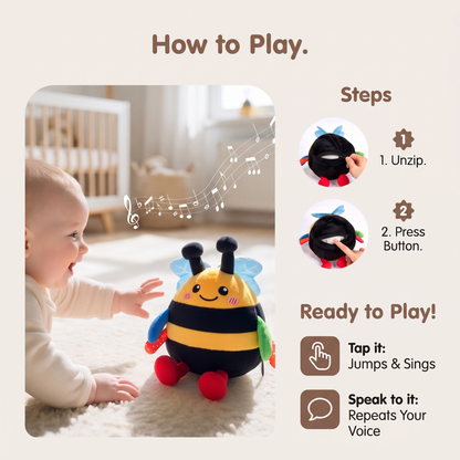 Interactive Musical Dancing Bee Toy
