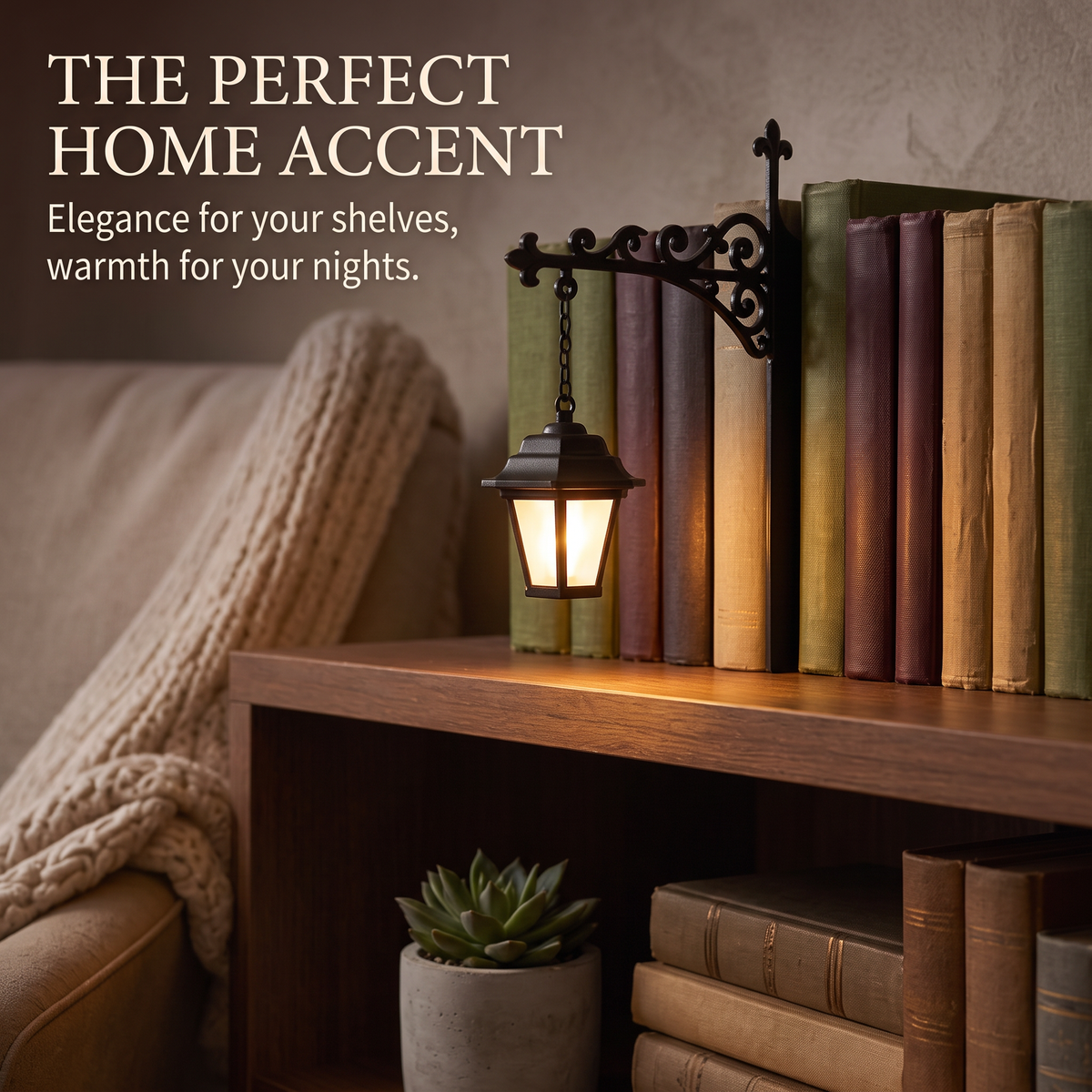 Mini Bookshelf Lamp – Cosy Reading Corners