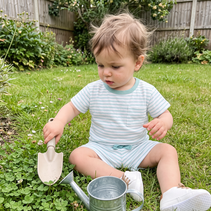 Striped Summer Outfit Set for Babies & Toddlers