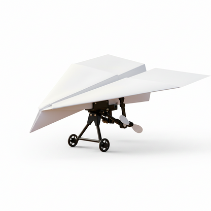 Motorised Paper Airplane Launcher Kit | Family Favourite