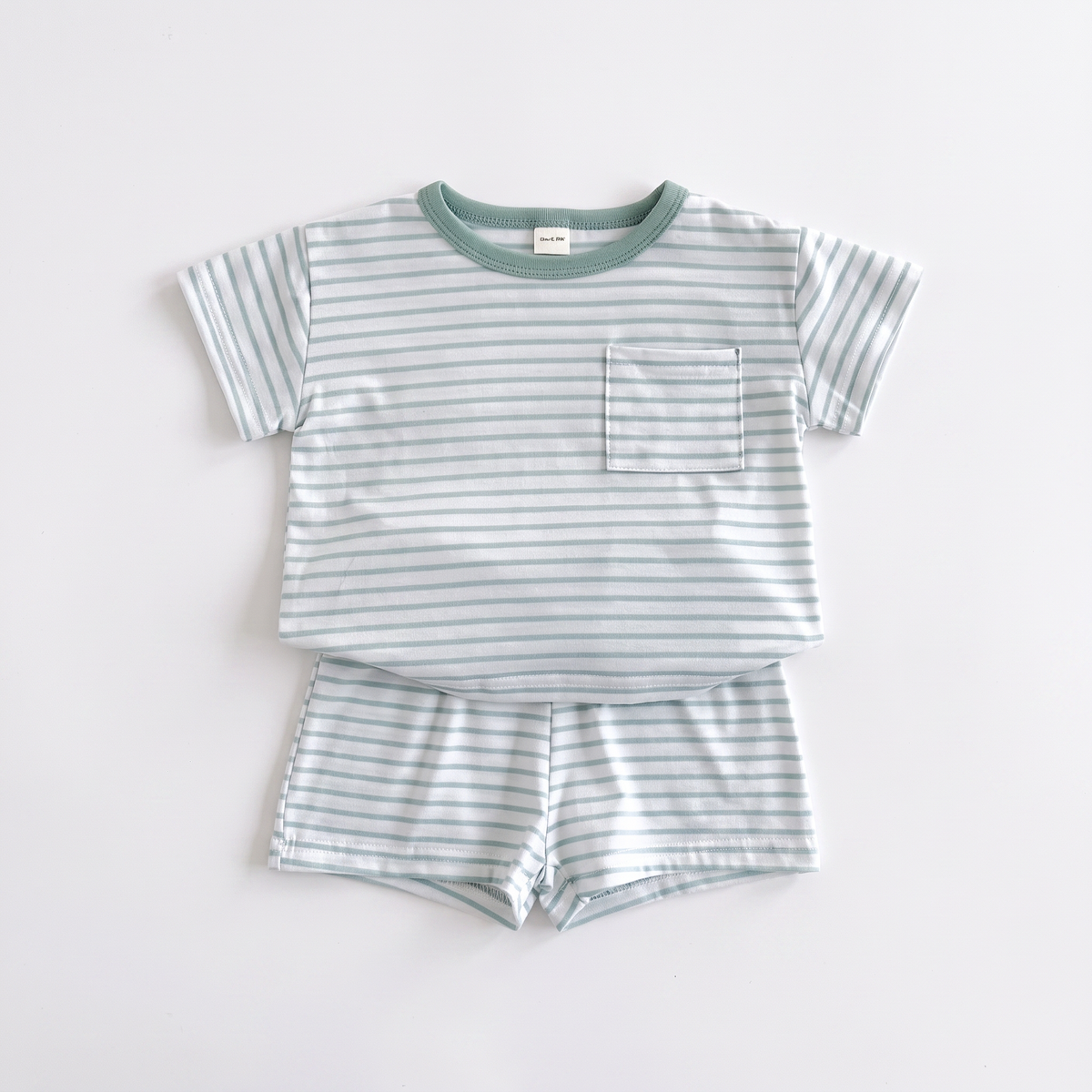 Striped Summer Outfit Set for Babies & Toddlers