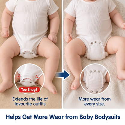Baby Bodysuit Extender Set for Everyday Baby Care