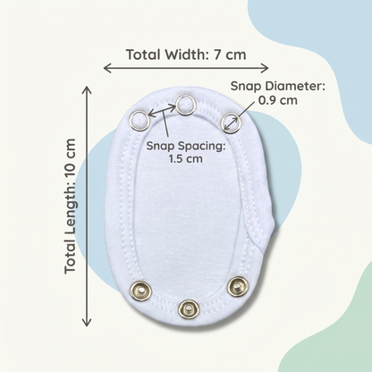 Baby Bodysuit Extender Set for Everyday Baby Care