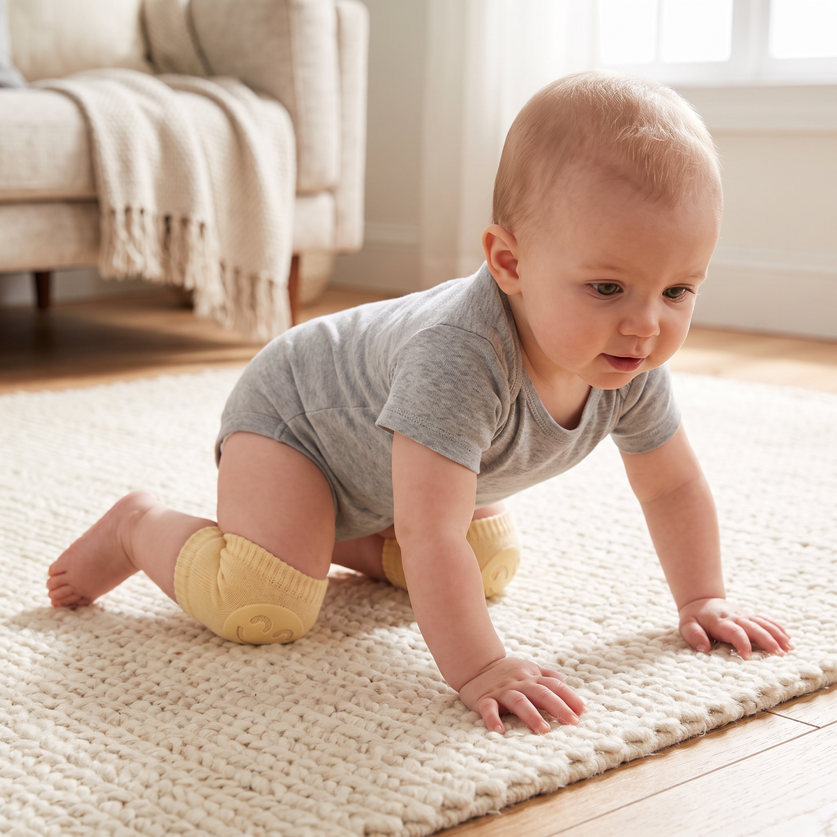 Anti Slip Baby Knee Pads – Crawling