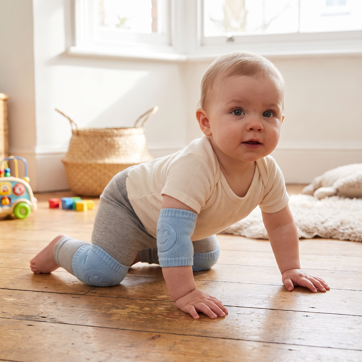 Anti Slip Baby Knee Pads – Crawling