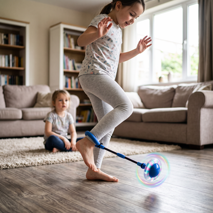 Interactive Ankle Skip Ball Toy with Counter