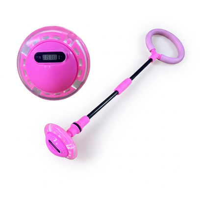 Interactive Ankle Skip Ball Toy with Counter