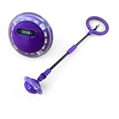 Interactive Ankle Skip Ball Toy with Counter