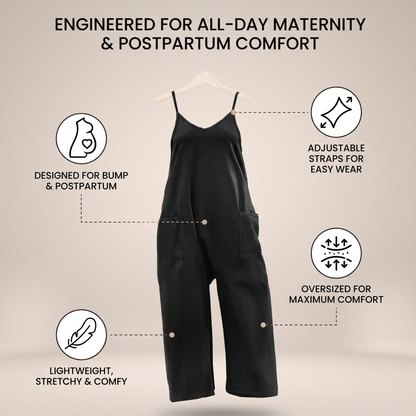Comfortable Comfy Oversized Pregnancy Jumpsuit