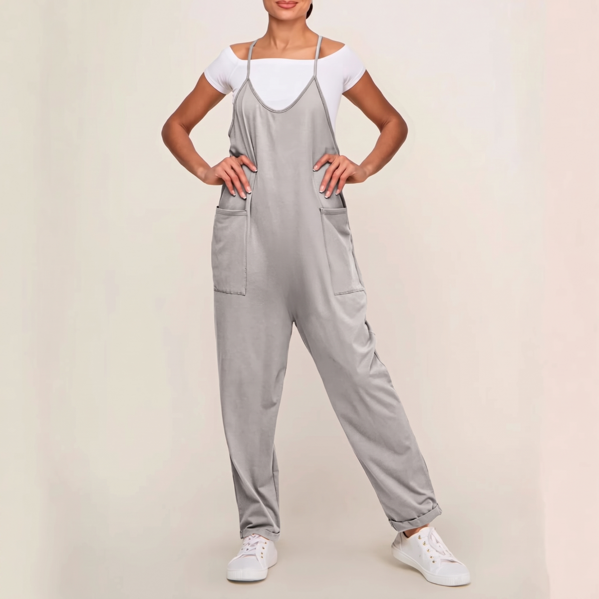Comfortable Comfy Oversized Pregnancy Jumpsuit