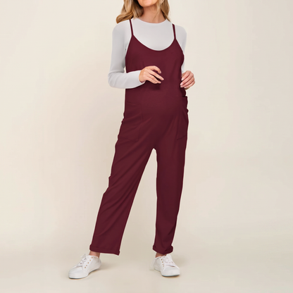 Comfortable Comfy Oversized Pregnancy Jumpsuit