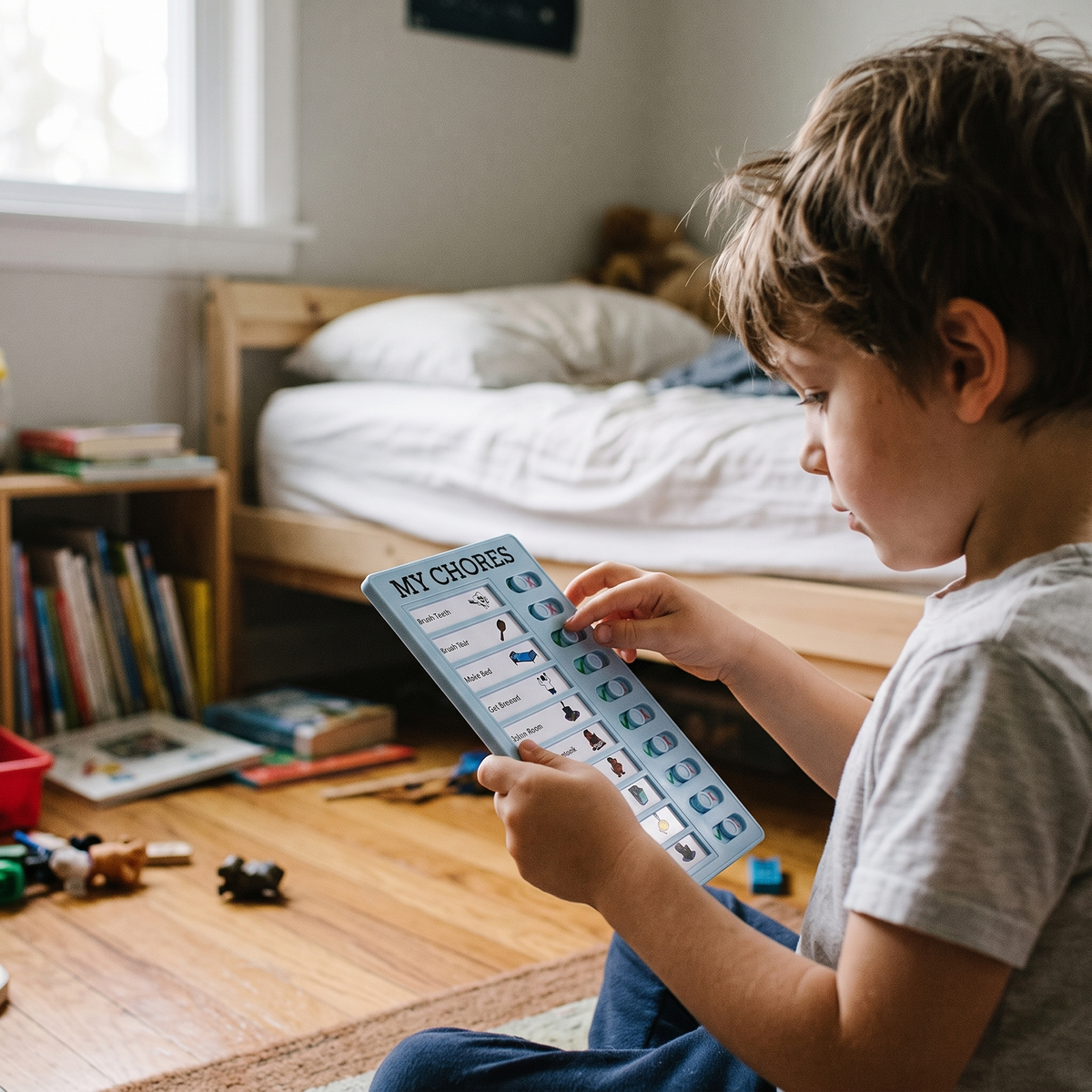 Reusable Kids Daily Routine & Chore Planner