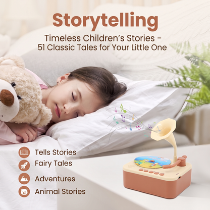 Kids Story Player with Songs & 96 Story Cards