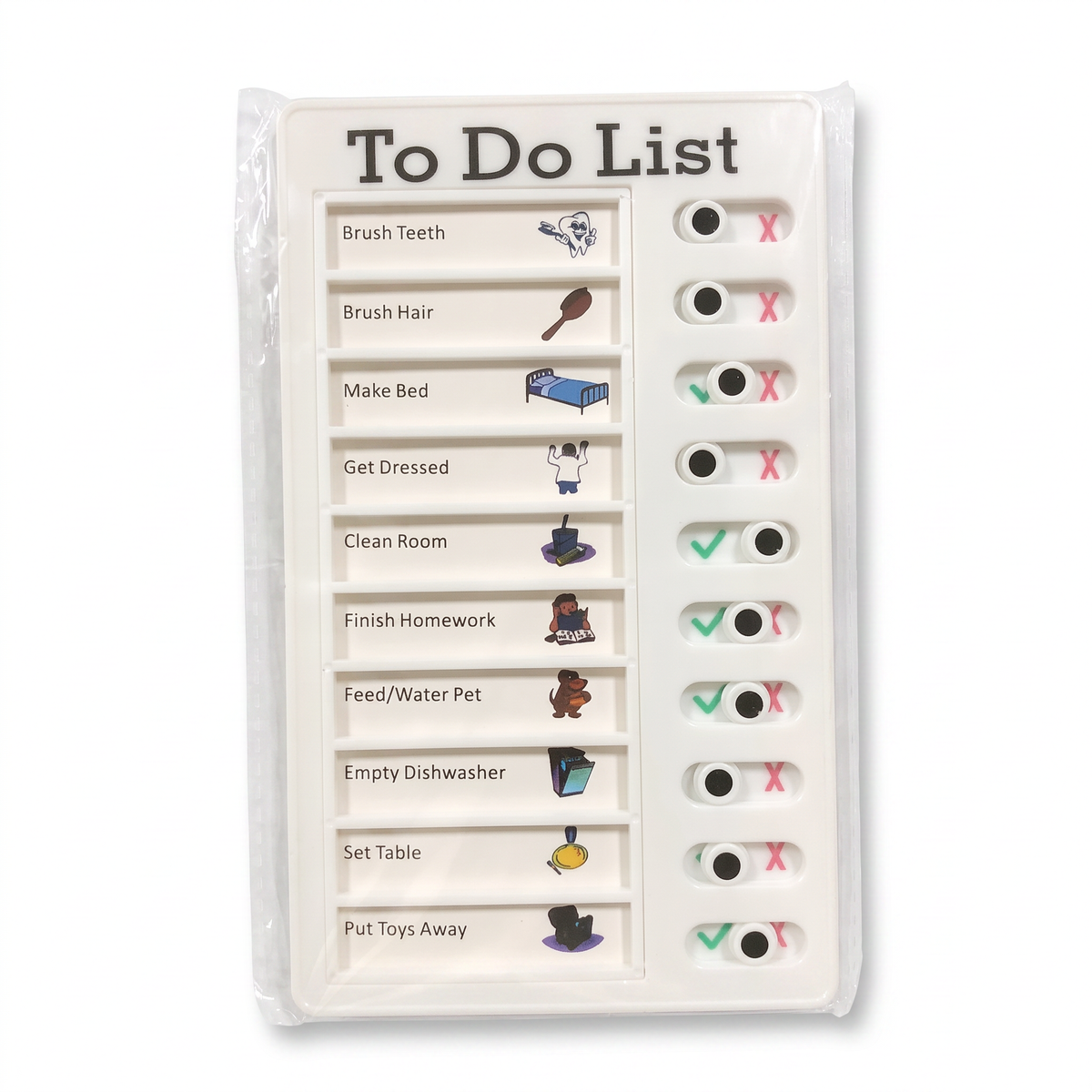 Reusable Kids Daily Routine & Chore Planner