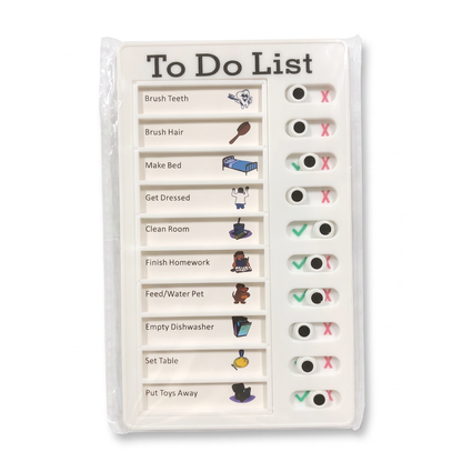 Reusable Kids Daily Routine & Chore Planner